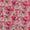 Soft Slub Cotton Feel White Colour Floral Print 42 Inches Width Fancy Fabric cut of 0.60 Meter