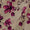 Soft Slub Cotton Feel Beige Colour Floral Print 42 Inches Width Fancy Fabric