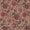Buy Soft Slub Cotton Feel Ginger Colour Floral Jaal Print Fancy Fabric Online 9748EW1