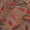 Buy Soft Slub Cotton Feel Ginger Colour Leaves Print Fancy Fabric Online 9748EX2