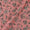Cotton Linen Sugar Coral Colour Floral Print Fabric Online 9748N