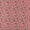 Cotton Linen Sugar Coral Colour Floral Print Fabric Online 9748N