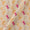 Buy Cotton Linen Feel Beige Colour Floral Print Fancy Fabric Online 9748V2