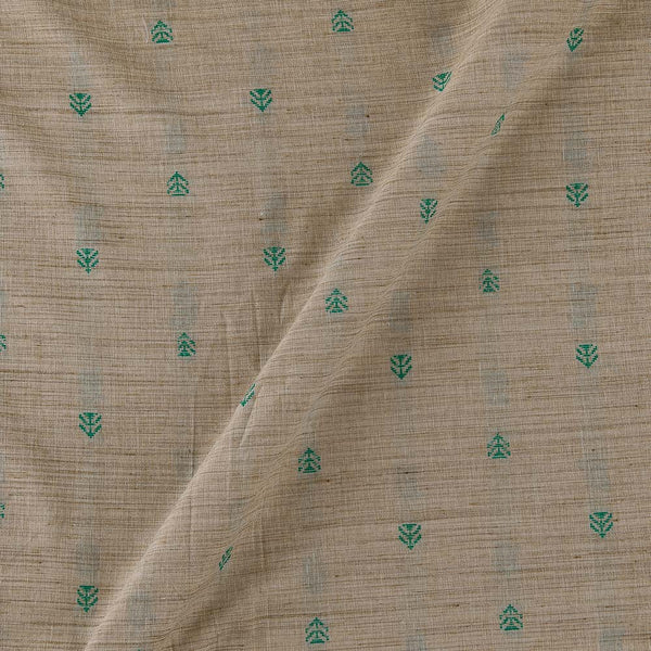 Flex Cotton Jacquard Butti Off White Colour Fabric Online 9755BN3