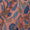 Cotton Sugar Coral Colour Floral Jaal Print Fabric Online 9763FG