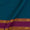 Mercerised Cotton Sea Green X Purple Cross Tone Two Side Border Fabric for Sarees and Kurtis Online 9782P2