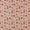 Flex Cotton Petal Pink Colour Gold Foil Butta Print Fabric Online 9787L3
