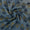 Modal Satin Beige Blue Colour Vanaspati Hand Block Floral Print Fabric Online 9792DT2