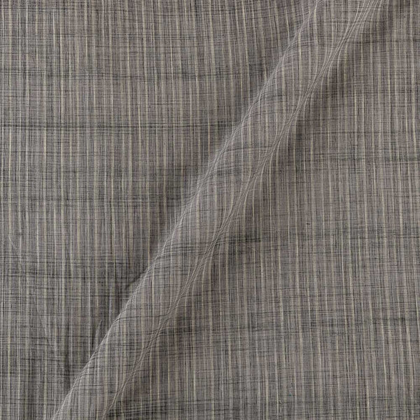 Cotton Ash Grey Colour Pigment Stripes Fabric Online 9795AS2