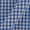 Buy White & Blue Colour Small Checks On Two ply Cotton Fabric Online 9795AU