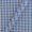 Buy White & Blue Colour Checks On Two ply Cotton Fabric Online 9795AV