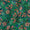 Georgette Green Colour Floral Print 43 Inches Width Fabric