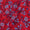 Georgette Red Colour Floral Print 43 Inches Width Fabric