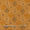 Kota Checks Type Golden Orange Colour Bandhani Print Fabric online 9817AB1