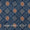 Kota Checks Type Blue Horizon Colour Bandhani Print Fabric online 9817AI2