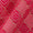 Kota Checks Type Peach Pink Colour Bandhani Print 36 Inches Width Fabric