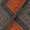 Kota Checks Type Grey & Apricot Colour Bandhani Print 36 Inches Width Fabric