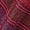 Kota Checks Type Maroon Colour Bandhani Print 36 Inches Width Fabric