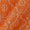 Kota Checks Type Fanta Orange Colour Bandhani Print Fabric online 9817O2
