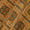 Kota Checks Type Apricot Orange Colour Bandhani Print Fabric online 9817T