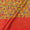 Jaal Print with Jacquard Daman Border Mustard Colour Art Silk Fabric Online 9821AM2