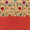 Jaal Print with Jacquard Daman Border Beige Colour Art Silk Fabric Online 9821AT3