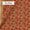 Two Pc Set Of Cotton Two Side Gold Border Printed Fabric & Spun Cotton (Banarasi PS Cotton Silk) Plain Fabric [2.50 Mtr Each]