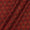 Modal By Modal Brick Red Colour Sanganeri Hand Block Print Fabric Online 9840CK