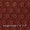 Modal By Modal Brick Red Colour Leaves Hand Block Print Fabric Online 9840CN1