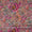 Modal Satin Pale Pink Colour Jaal Print Fabric