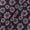 Cotton Authentic Jahota Plum Colour Floral Hand Block Print Fabric Online 9878T1