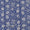 Cotton Violet Blue Colour Floral Jaal Jaipuri Hand Block Print Fabric Online 9879AA 
