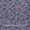 Cotton Cadet Blue Colour Floral Jaal Jaipuri Hand Block Print Fabric Online 9879AJ