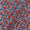 Cotton Dark Blue Colour Floral Butta Jaipuri Hand Block Print Fabric Online 9879AR
