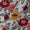 Cotton White Colour Floral Jaal Jaipuri Hand Block Print Fabric Online 9879BA