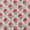 Cotton White Colour Floral Jaipuri Hand Block Print Fabric Online 9879BD