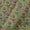 Cotton Pastel Green Colour Floral Jaipuri Hand Block Print Fabric Online 9879BE2