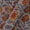 Cotton Cedar Colour Floral Jaal Jaipuri Hand Block Print Fabric Online 9879V