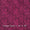 Double Block Print Pink Lemonade Colour Floral Pattern Dabu Cotton Fabric Online 9882AO1