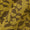 Double Block Print Mustard Olive Colour Jaal Pattern Dabu Cotton Fabric Online 9882AP