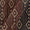 Dabu Cotton Brush Effect Beige Colour All Over Border Hand Block Print 45 Inches Width Fabric