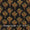 Dabu Cotton Black Colour Floral Jahota Print Fabric Online 9887AL2