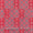 Silk Feel Muslin Peach Pink Colour Geometric Print Viscose Fabric Online 9894T