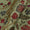Buy Modal Satin Feel Laurel Colour Floral Jaal Print Viscose Fabric Online 9896U