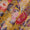 Jaal Print on Mustard Yellow Colour Muslin Silk Feel Viscose Fabric Online 9897AH