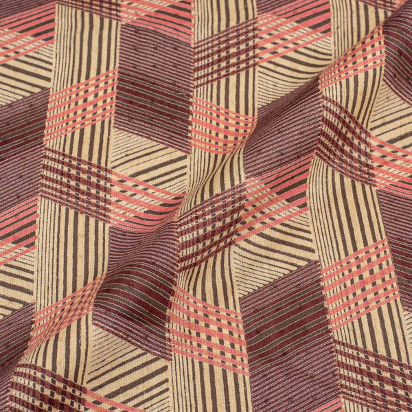 Cotton Satin Beige Colour 42 inches Width Discharge Print Fabric freeshipping - SourceItRight