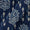 Natural Indigo Dye Leaves Block Print on Cotton Fabric Online 9933IP