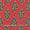 Soft Cotton Coral Colour Sanganeri Print Fabric Online 9934EX2