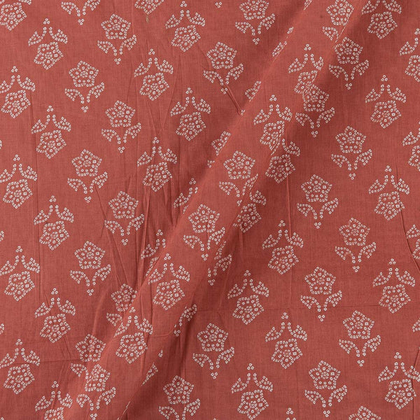 Soft Cotton Dusty Rose Colour Floral Print Fabric Online 9934FO2