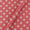 Cotton Sugar Coral Colour Polka Print Fabric Online 9934HH4
